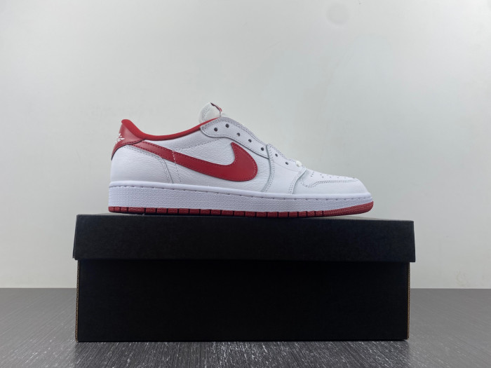 Air Jordan 1 Retro Low White Varsity Red 705329-101