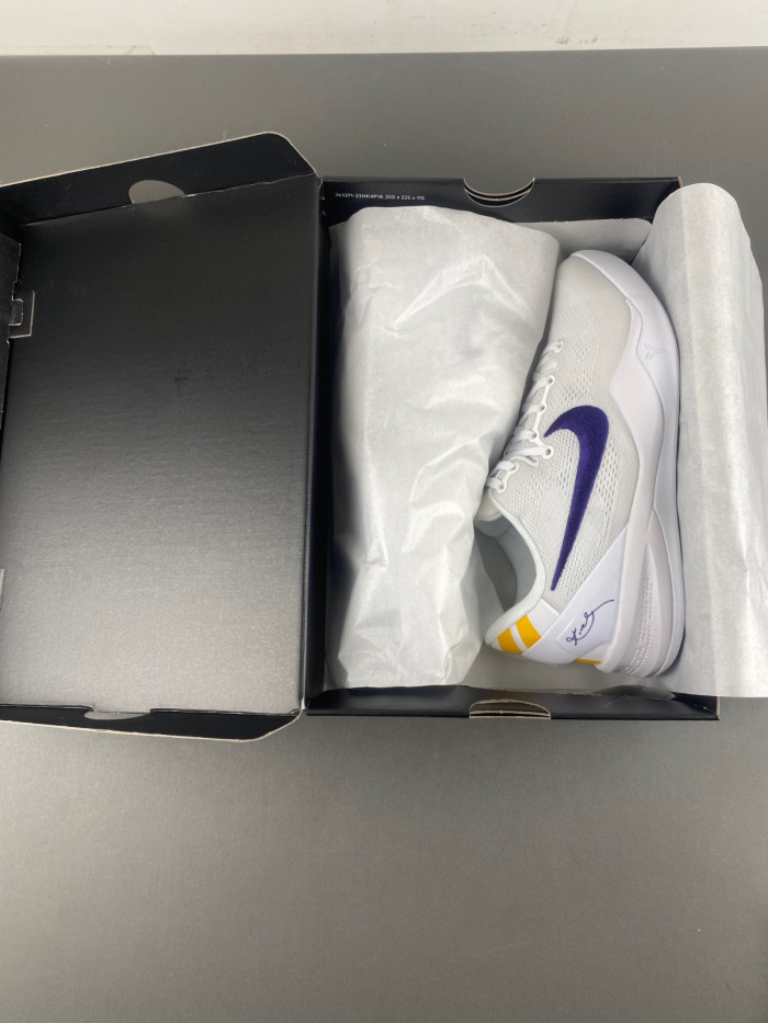 Nike Kobe 8 Protro Lakers Home HF9550-100