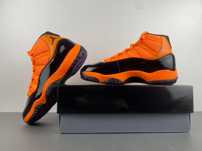 Air Jordan 11 Retro "Black Orange" CT8012-800