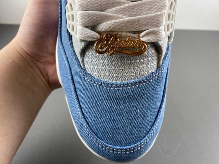 Air Jordan 4 Retro TEX Denim Worn Blue (Women