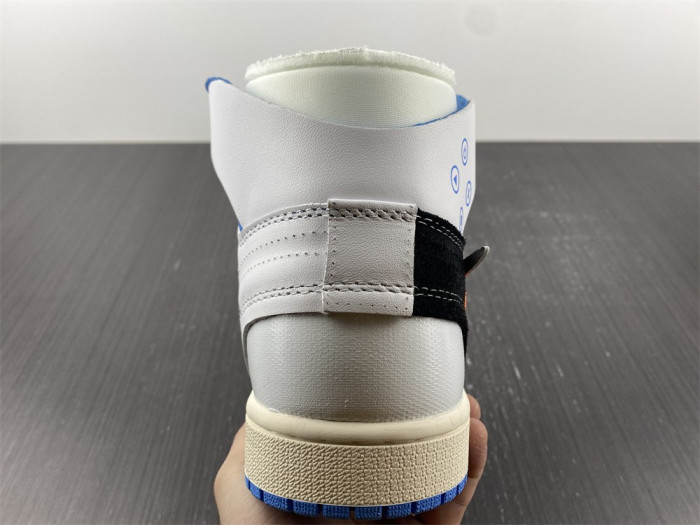 OFW x Air Jordan 1 blue white AQ0818-168