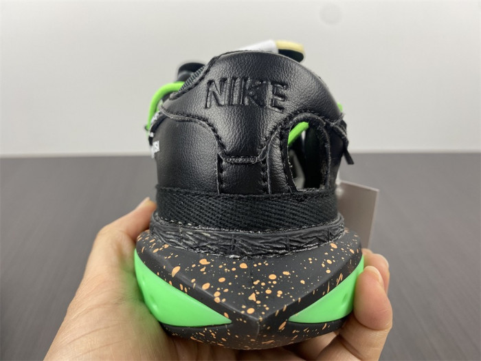 OFW x Nike Blazer Low Black Green DH7863-001