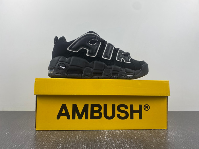 Nike Air More Uptempo Low AMBUSH Black FB1299-001