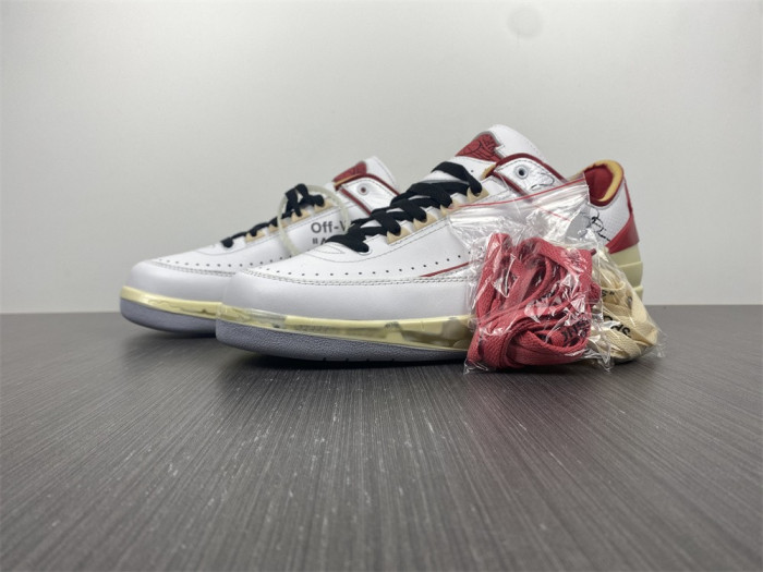 Air Jordan 2 Retro Low SP OFW White Red DJ4375-106