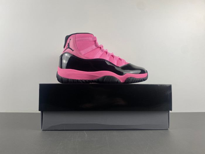 Air Jordan 11 pink and black CT8012-401