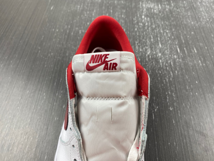 Air Jordan 1 Retro Low White Varsity Red 705329-101