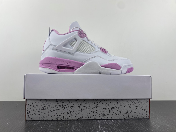 Air Jordan 4 White and Pink CT8527-107