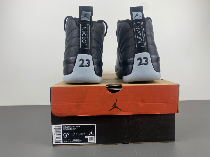 Air Jordan 12 “Black/Wolf Grey” CT8013-010