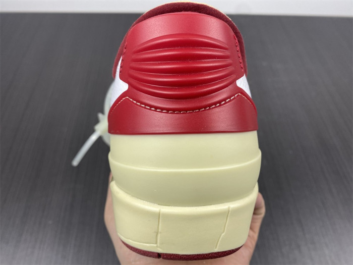 Air Jordan 2 Retro Low SP OFW White Red DJ4375-106