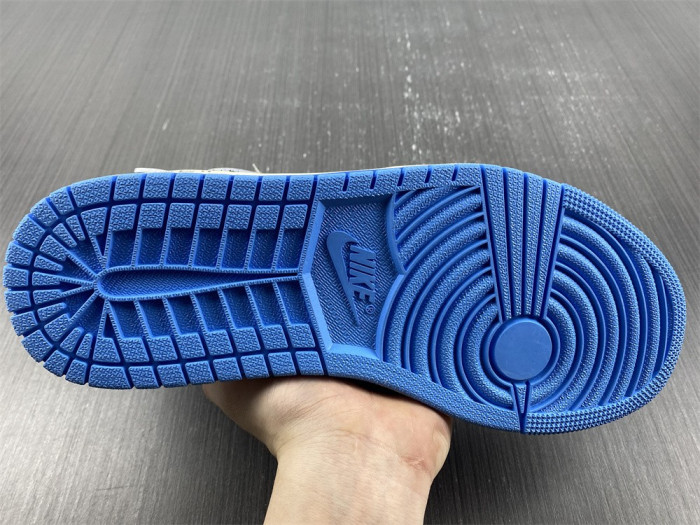 OFW x Air Jordan 1 blue white AQ0818-168