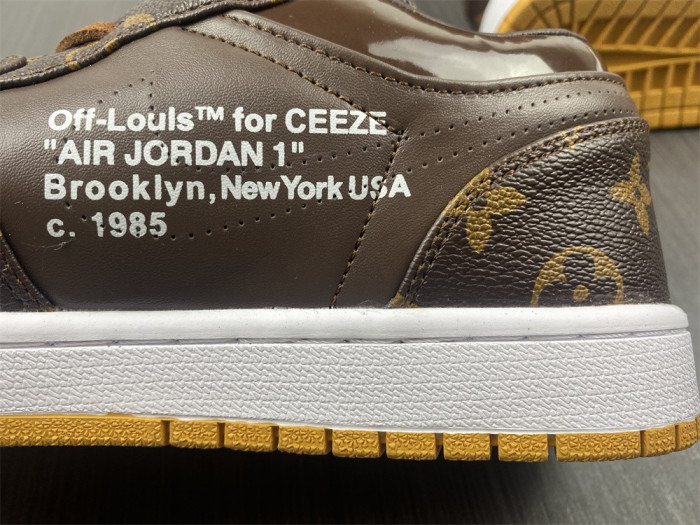 AIR JORDAN 1 OFW Low Top (WITH CASE)