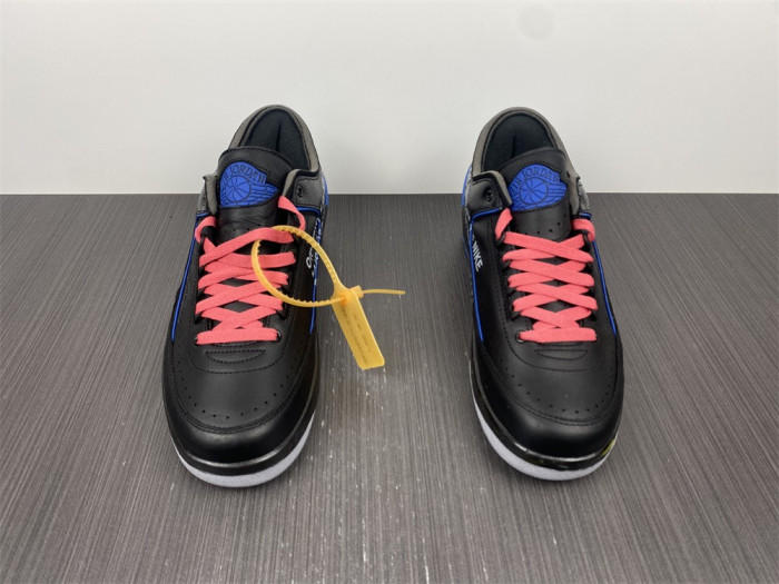Air Jordan 2 Retro Low SP OFW Black Blue DJ4375-004
