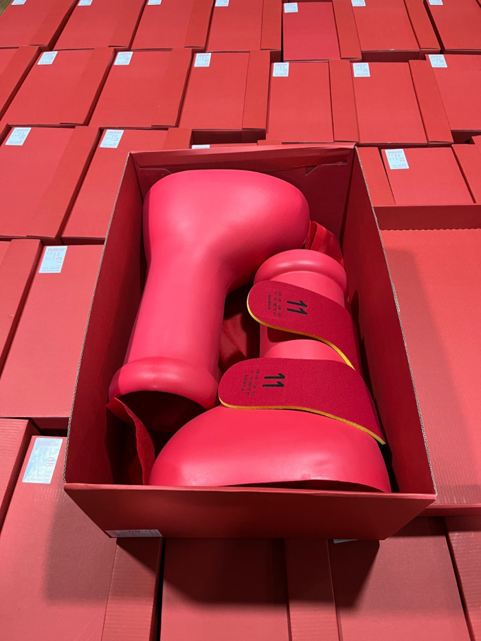 NIKE MSCHF Big Red Boot MSCHF010