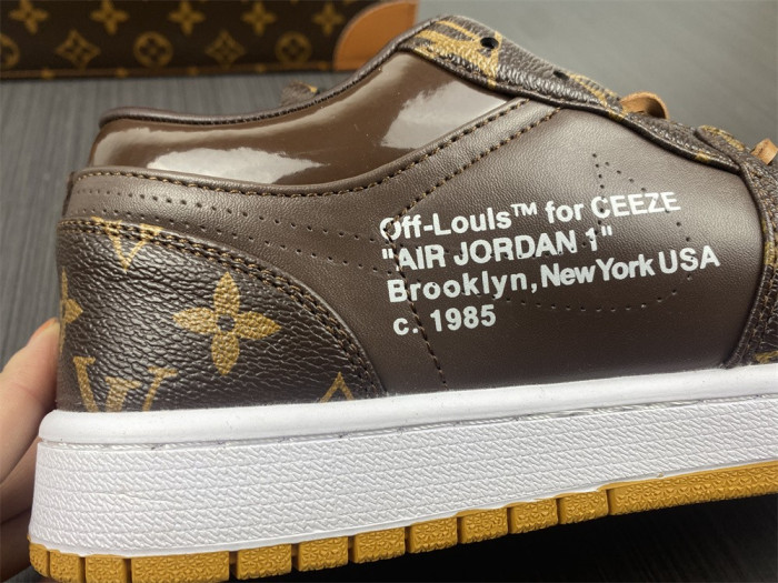 AIR JORDAN 1 OFW Low Top (WITH CASE)