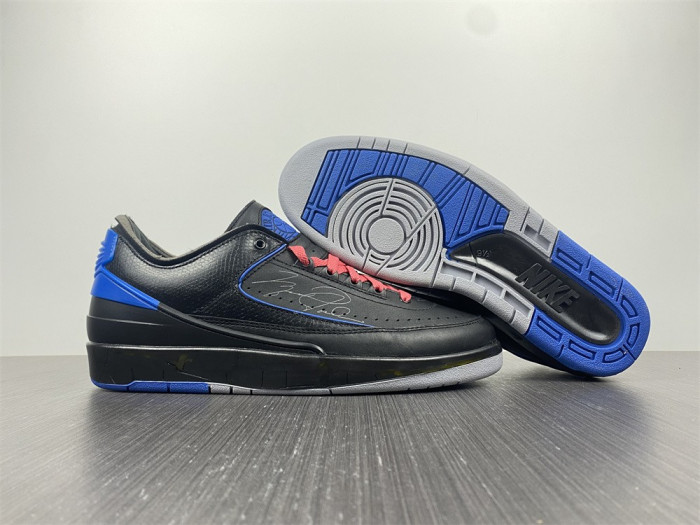Air Jordan 2 Retro Low SP OFW Black Blue DJ4375-004