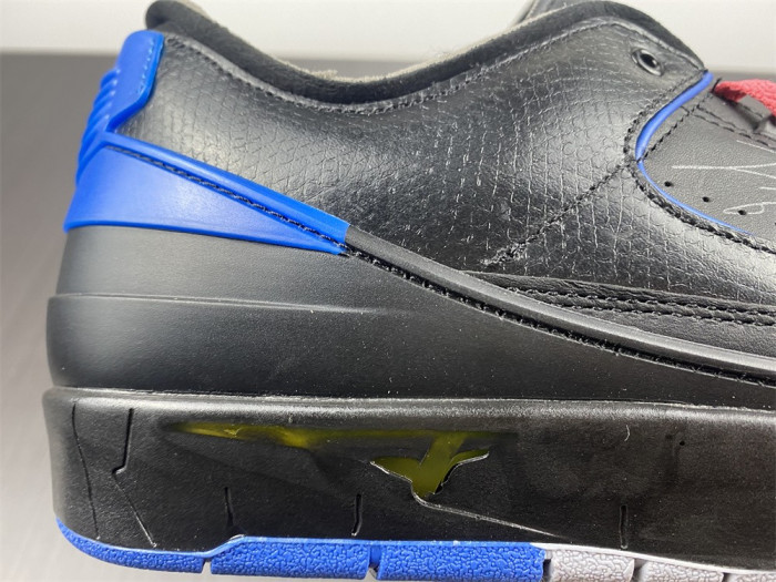 Air Jordan 2 Retro Low SP OFW Black Blue DJ4375-004
