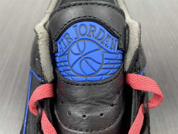 Air Jordan 2 Retro Low SP OFW Black Blue DJ4375-004