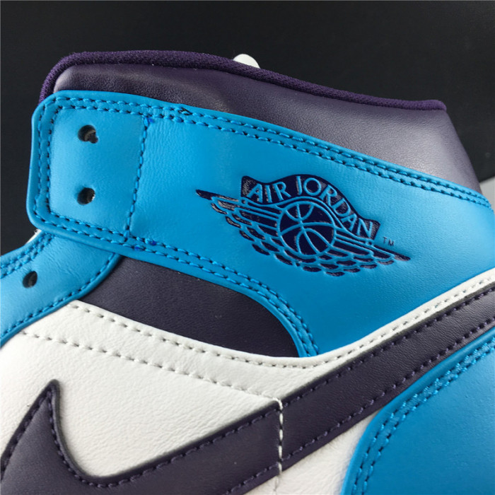 Jordan 1 Mid Hornets 554724-415
