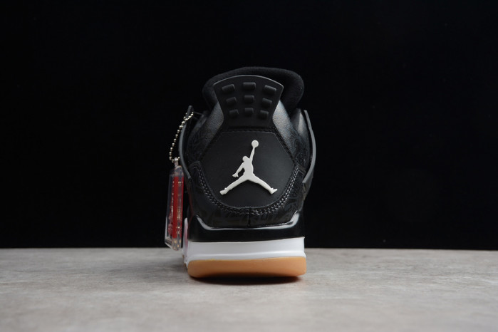 AIR JORDAN 4 RETRO BLACK LASER CI1184-001