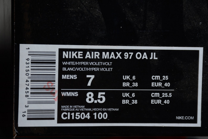 NIKE AIR MAX 97 “LONDON SUMMER OF LOVE” CI1504-100
