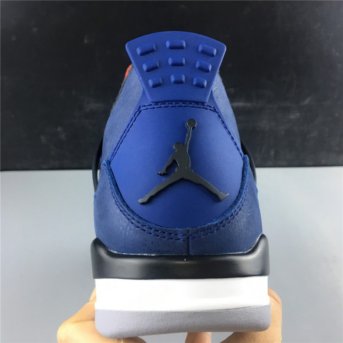 Air Jordan 4 WNTR Loyal Blue Habanero Red Black CQ9597-401