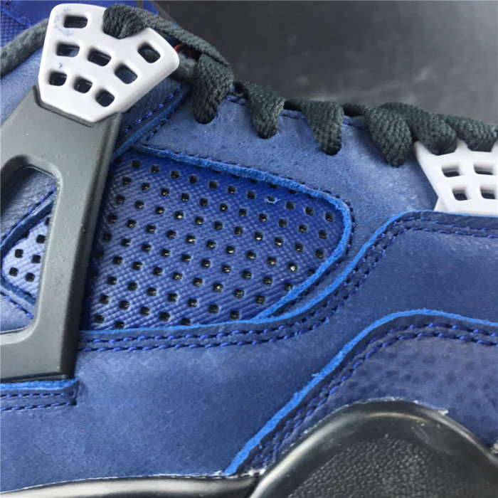Air Jordan 4 WNTR Loyal Blue Habanero Red Black CQ9597-401