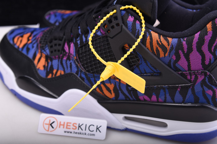 Air Jordan 4 GS Tiger Camo Rush Violet BQ9043-005