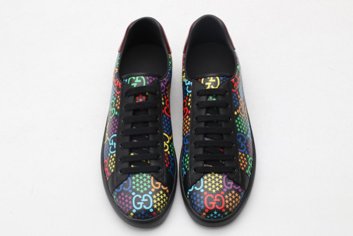 Gu66 Ace Embroidered Low-Top Sneaker 610085 H2020 1110