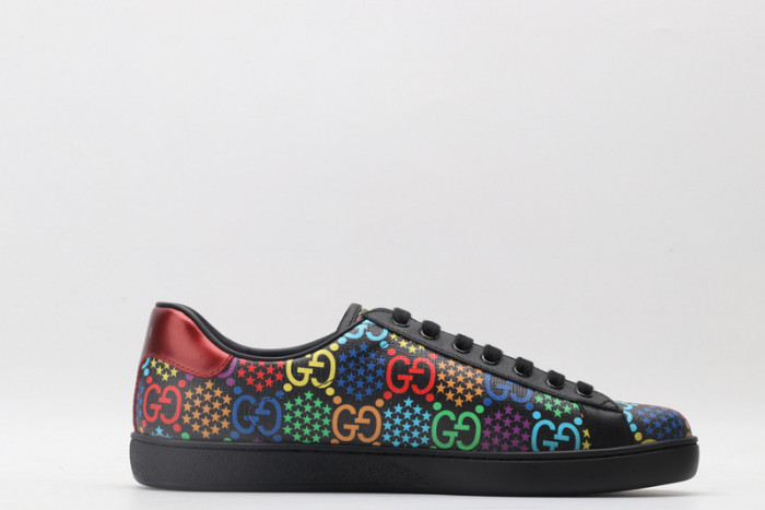 Gu66 Ace Embroidered Low-Top Sneaker 610085 H2020 1110