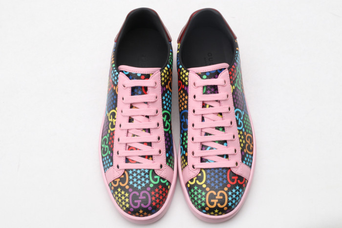 Gu66 Ace Embroidered Low-Top Sneaker 610085 H2020 1115
