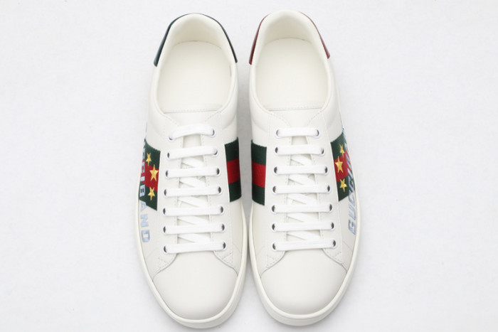 Gu66 Ace Embroidered Low-Top Sneaker 603693 0FI10 9069