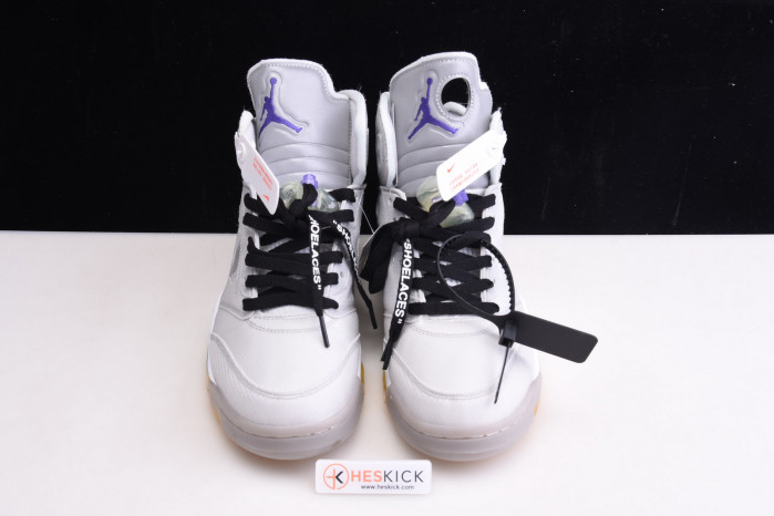 Air Jordan 5 OFW GREY GREEN CT8480-105