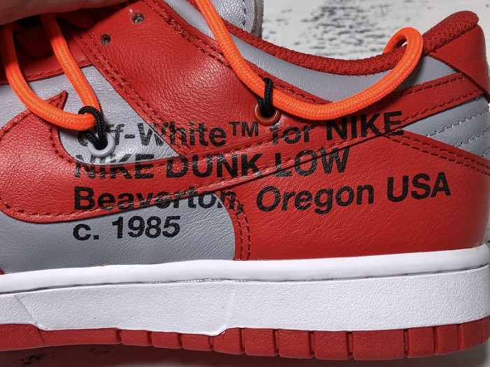 Nike Dunk Low OFW University Red CT0856-600