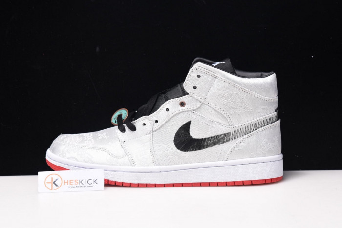 Jordan 1 Mid SE Fearless Edison Chen CLOT CU2804-100