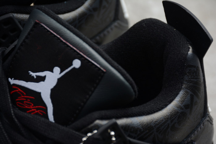 AIR JORDAN 4 RETRO BLACK LASER CI1184-001