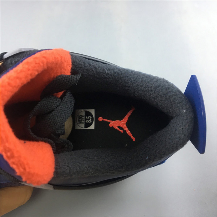 Air Jordan 4 WNTR Loyal Blue Habanero Red Black CQ9597-401
