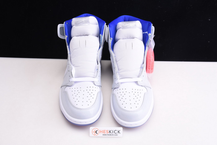 Air Jordan 1 Retro High Zoom White Racer Blue CK6637-104