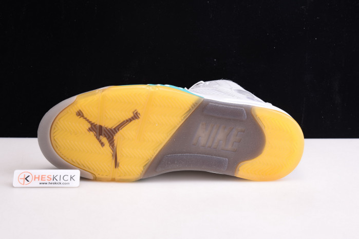 Air Jordan 5 OFW GREY GREEN CT8480-105