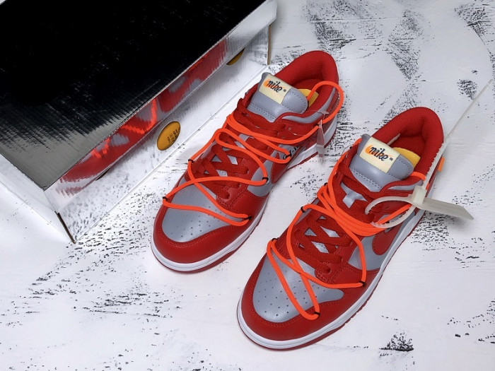 Nike Dunk Low OFW University Red CT0856-600