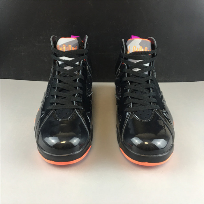 AIR JORDAN 7 RETRO BLACK PATENT 313358-006