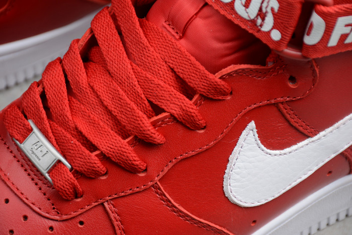 S*p*e nike air force 1 high S*p*e sp red 698696-610