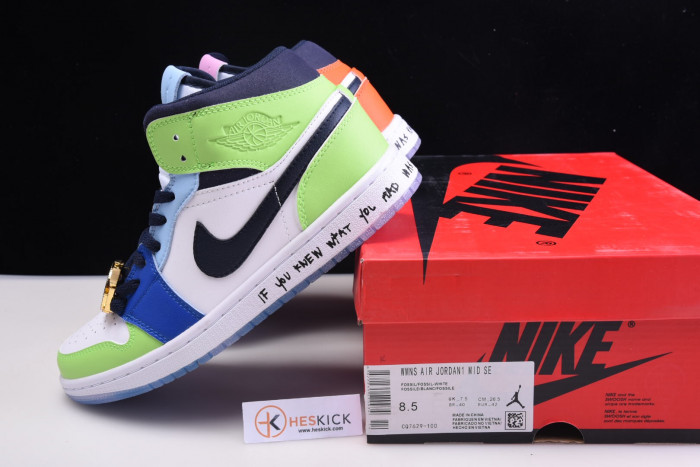 Melody Ehsani Air Jordan 1 Mid Fearless CQ7629-100