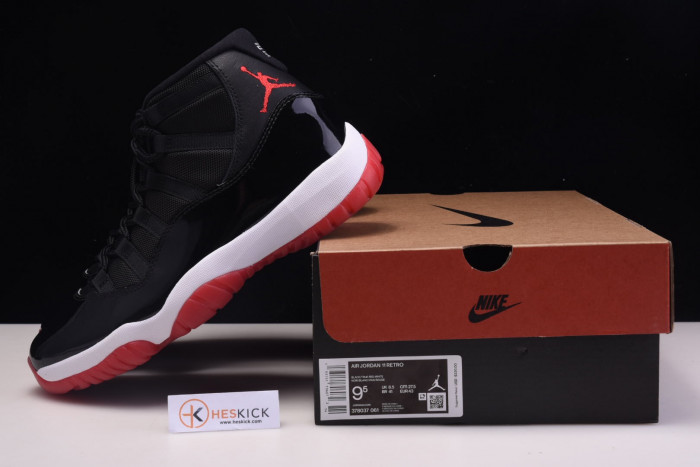 Jordan 11 Retro Playoffs Bred (2019) 378037-061