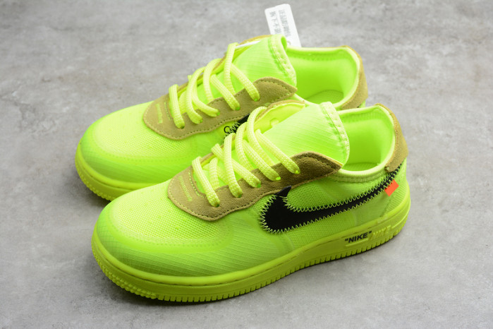 Air Force 1 TD x OFW VOLT HYPER JADE CONE Toddler BV0853-700