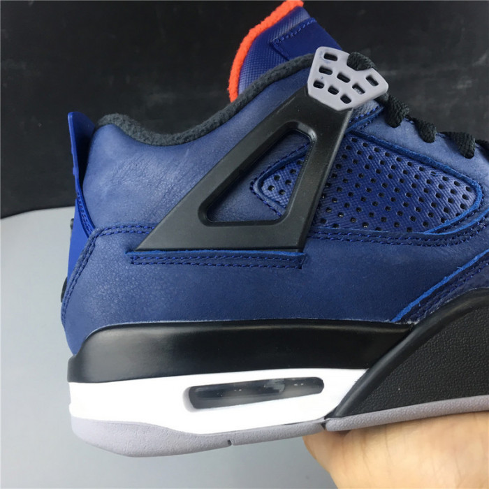 Air Jordan 4 WNTR Loyal Blue Habanero Red Black CQ9597-401