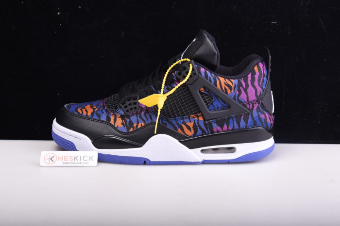 Air Jordan 4 GS Tiger Camo Rush Violet BQ9043-005