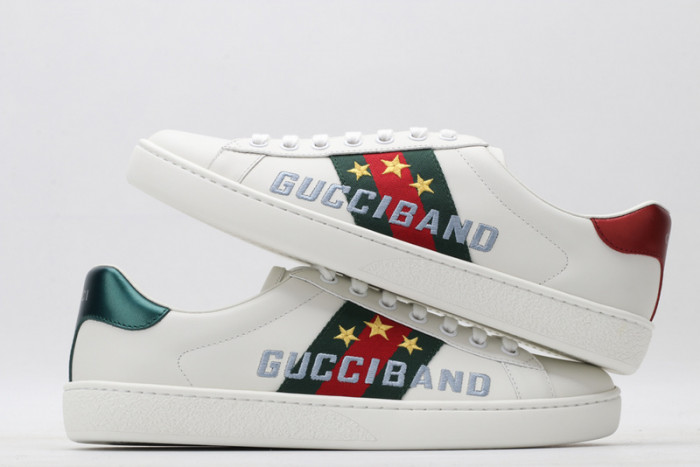 Gu66 Ace Embroidered Low-Top Sneaker 603693 0FI10 9069