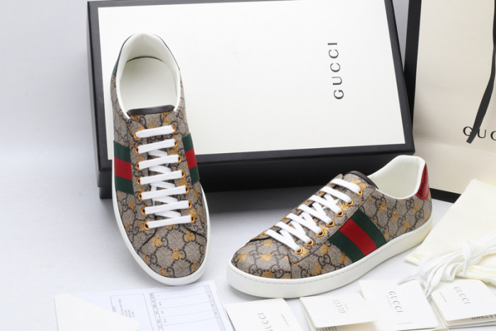 Gu66 Ace Embroidered Low-Top Sneaker 548950 9N020 8465
