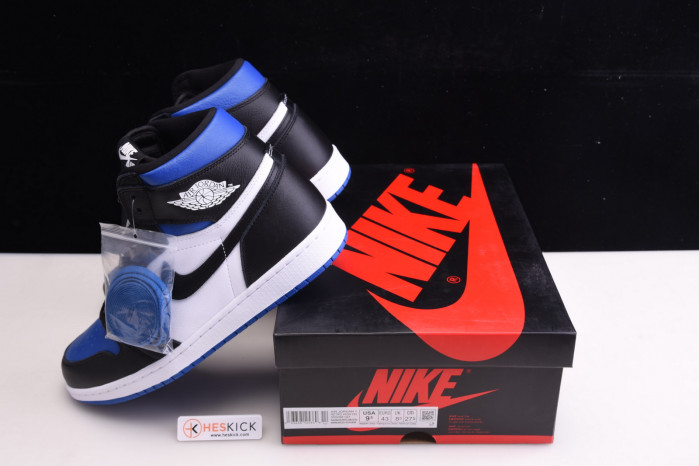Air Jordan 1 Retro High Black Game Royal 555088-041