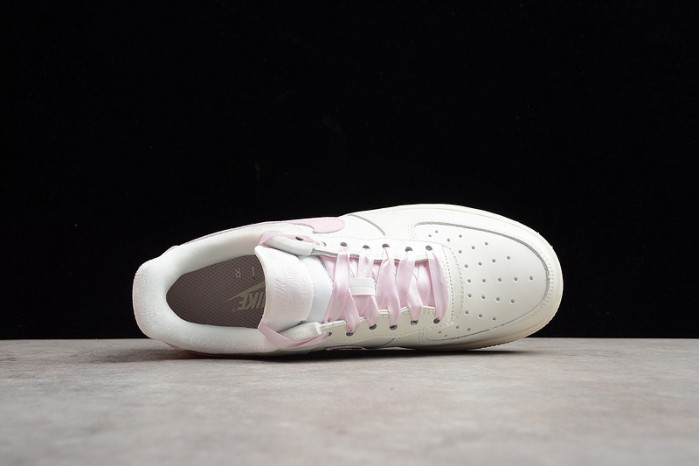NIKE AIR FORCE ONE 1 LOW SAIL ARTIC PINK SATIN GS WOMENS 314219-130